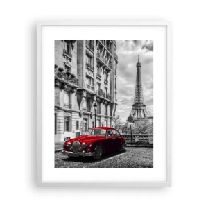 Poster in white frmae - Predator in the City - 40x50 cm