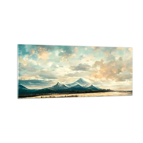 Glass picture - Under Heaven's Protection - 100x40 cm