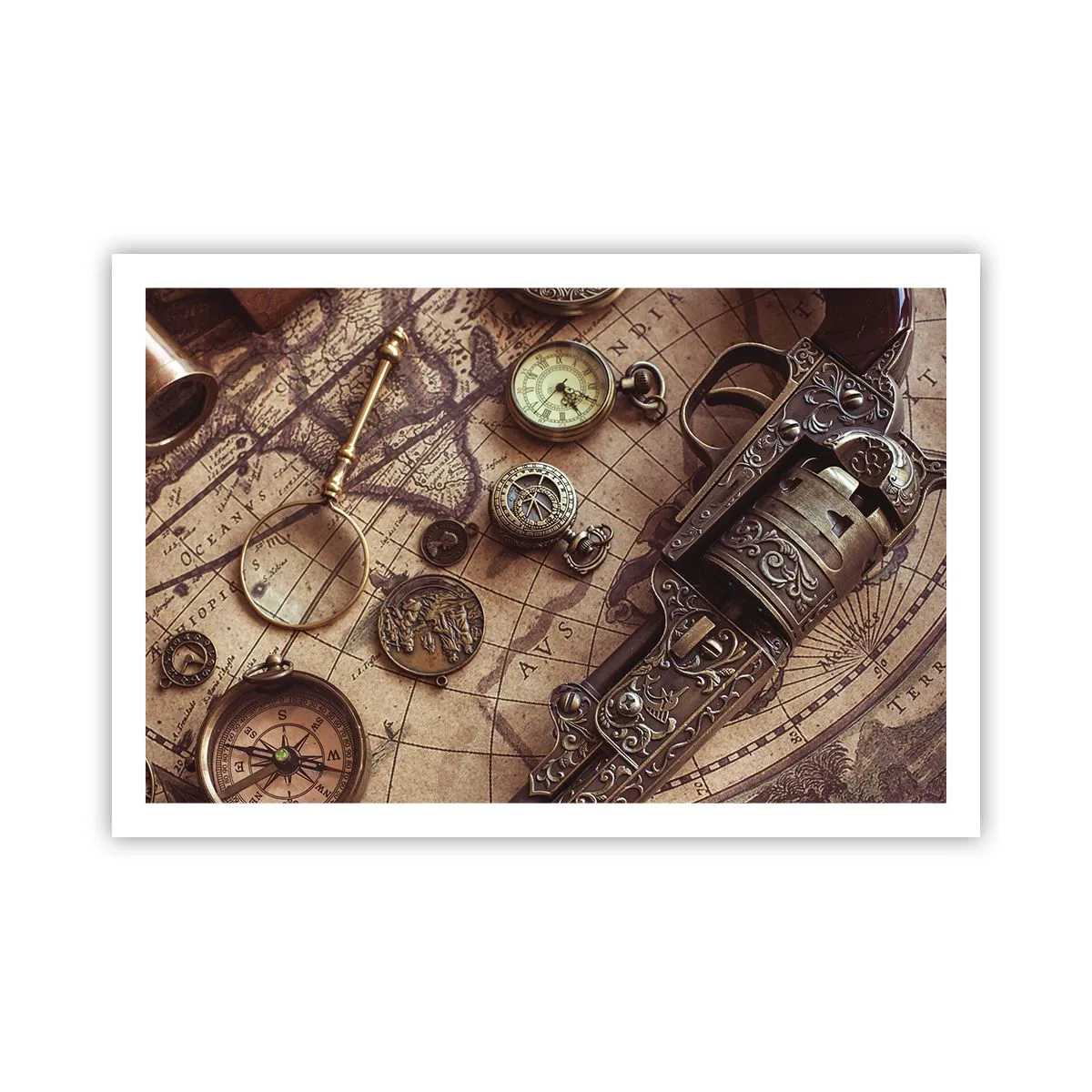 Poster - Adventure Calls - 91x61 cm