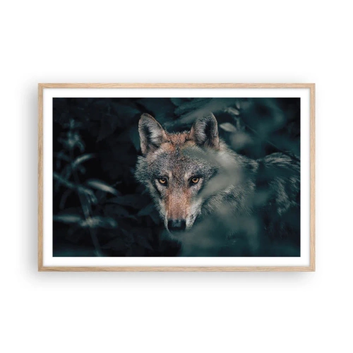 Poster in light oak frame - Hunter - 91x61 cm