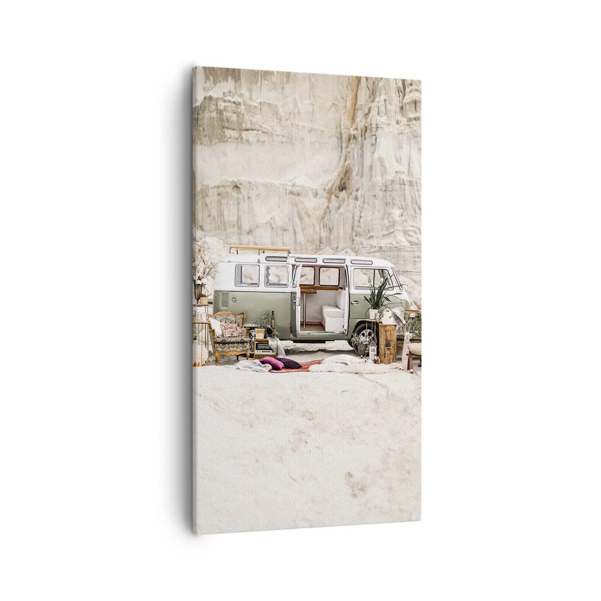 Canvas picture - Time to Start the Trip - 55x100 cm