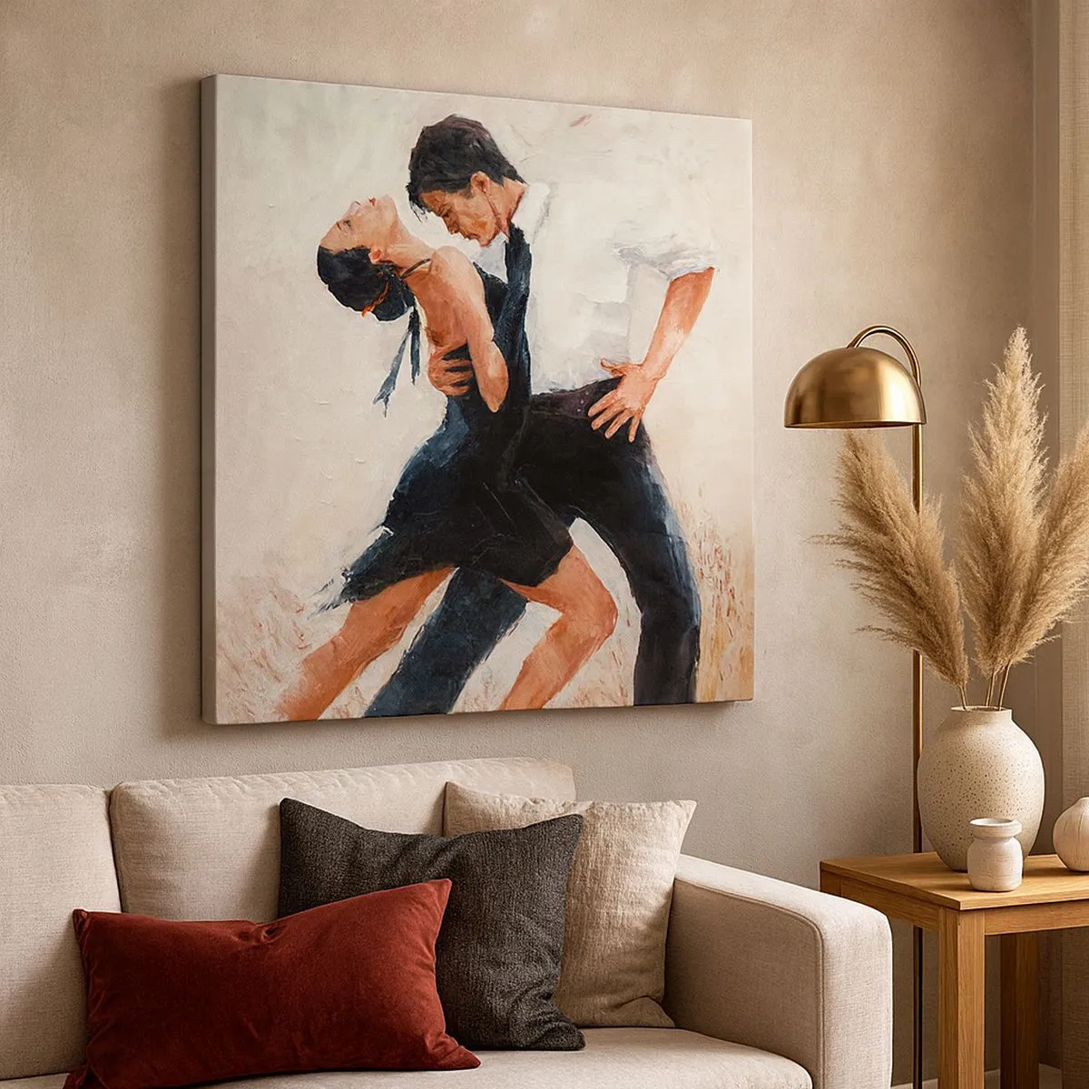 Canvas picture - Tango of My Dreams - 30x30 cm