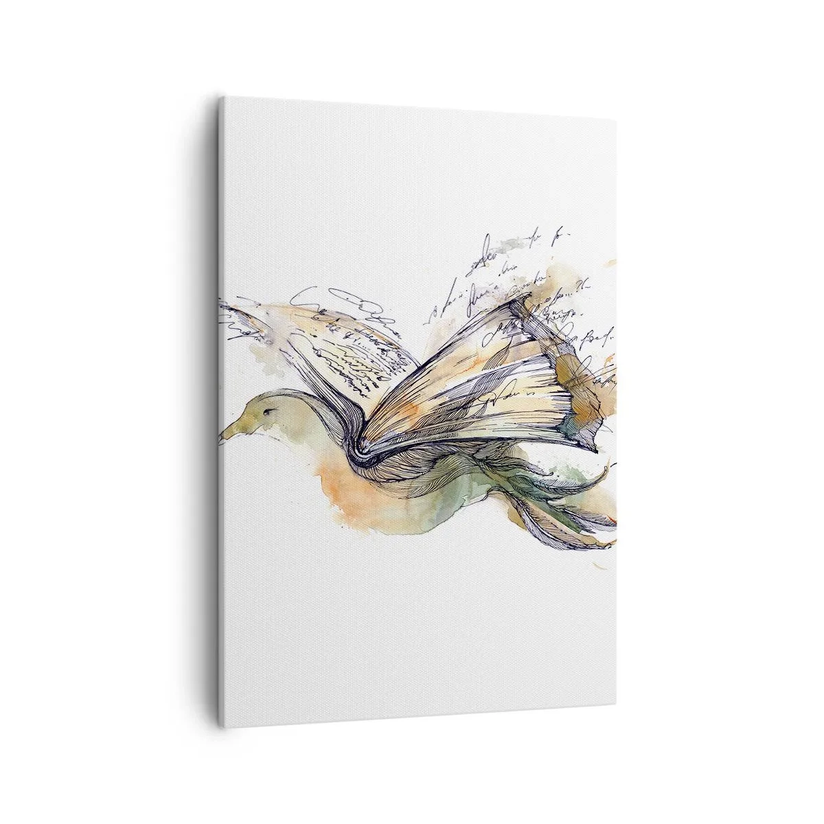 Canvas picture - On The Wings Of Poetry - 50x70 cm