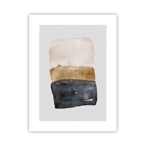 Poster - Composition of the Colours of the Soil - 30x40 cm