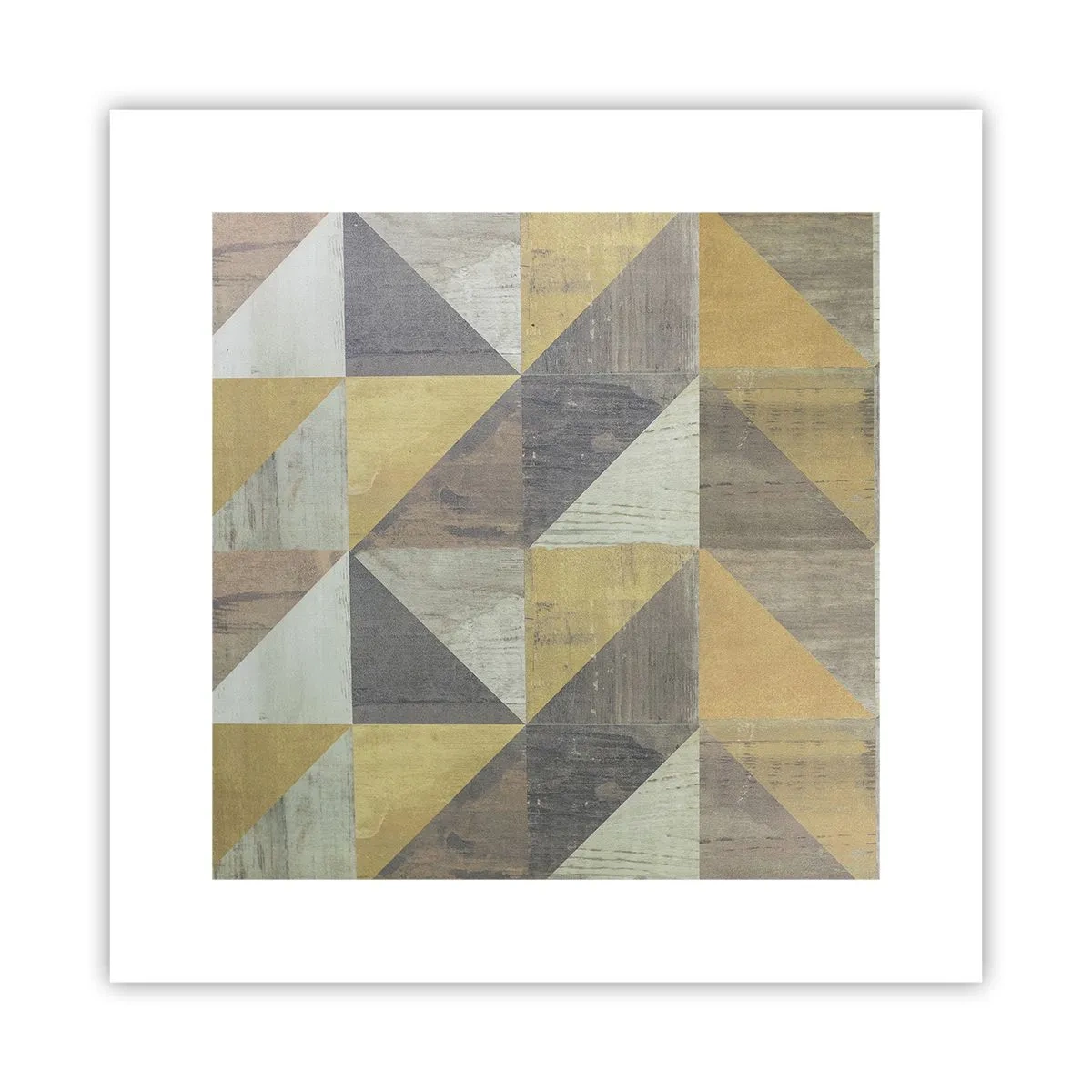 Poster - The Art. of Triangles - 30x30 cm