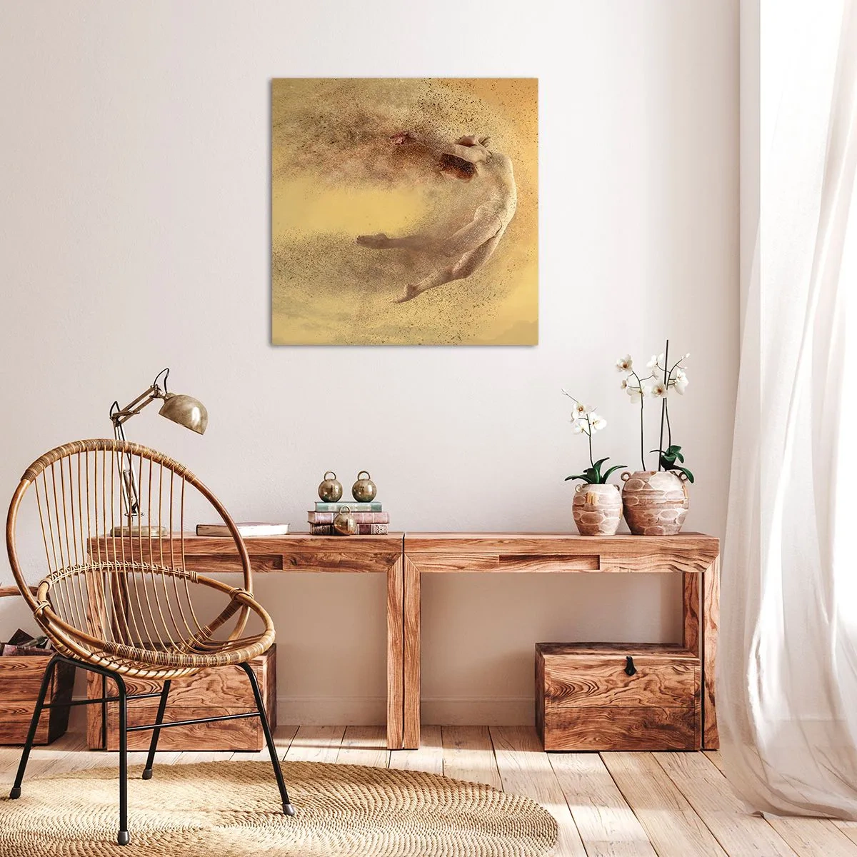 Canvas picture - In Dancing Exaltation - 60x60 cm