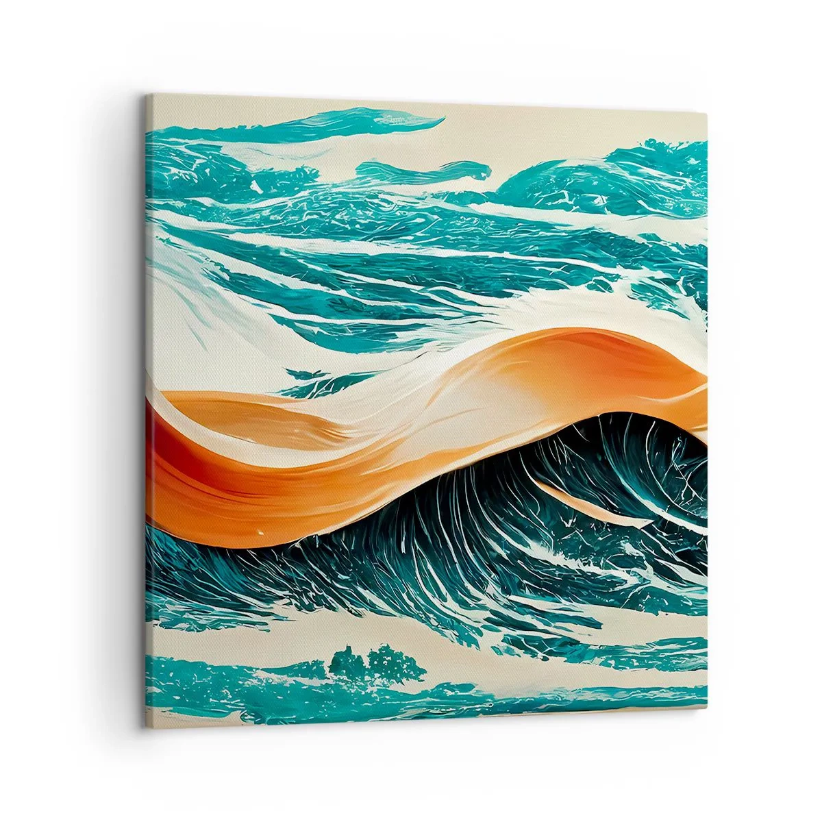Canvas picture - Surfer's Dream - 50x50 cm