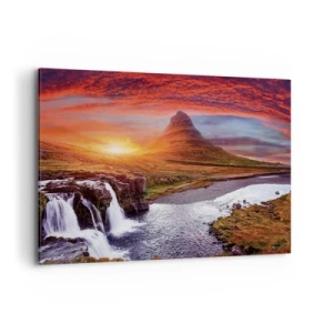 Canvas picture - View of Middle-Earth - 100x70 cm