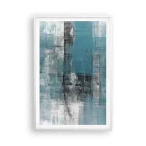 Poster in white frmae - Water and Air - 61x91 cm