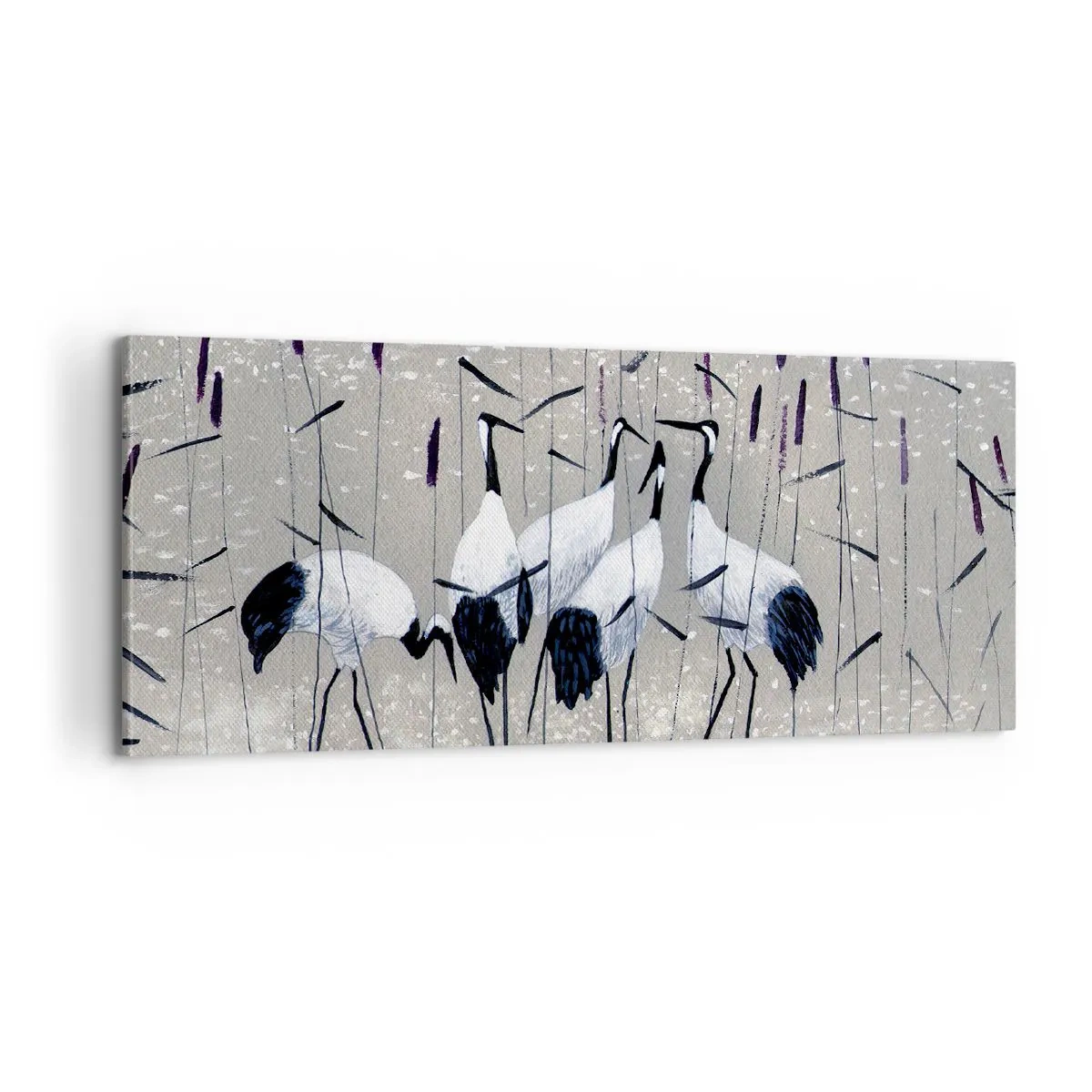 Canvas picture - Birds of Feather - 100x40 cm