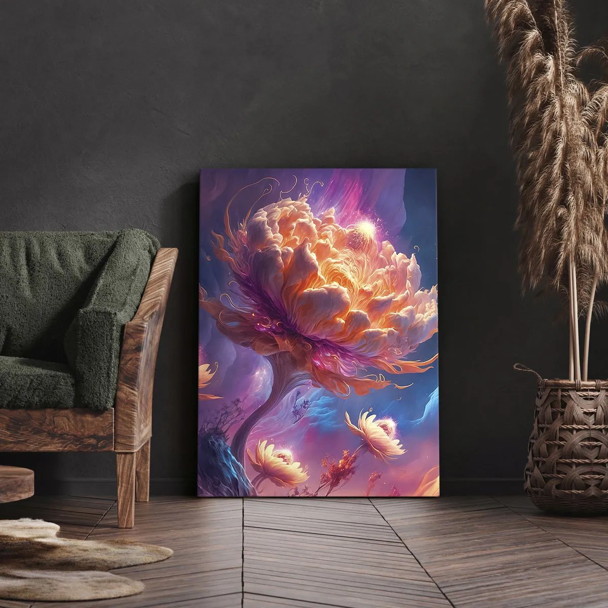 Canvas picture - Another World - 50x70 cm