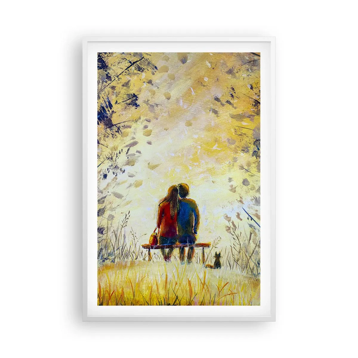 Poster in white frmae - Magical Moment - 61x91 cm