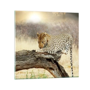 Glass picture - I Mark My Own Path - 70x70 cm