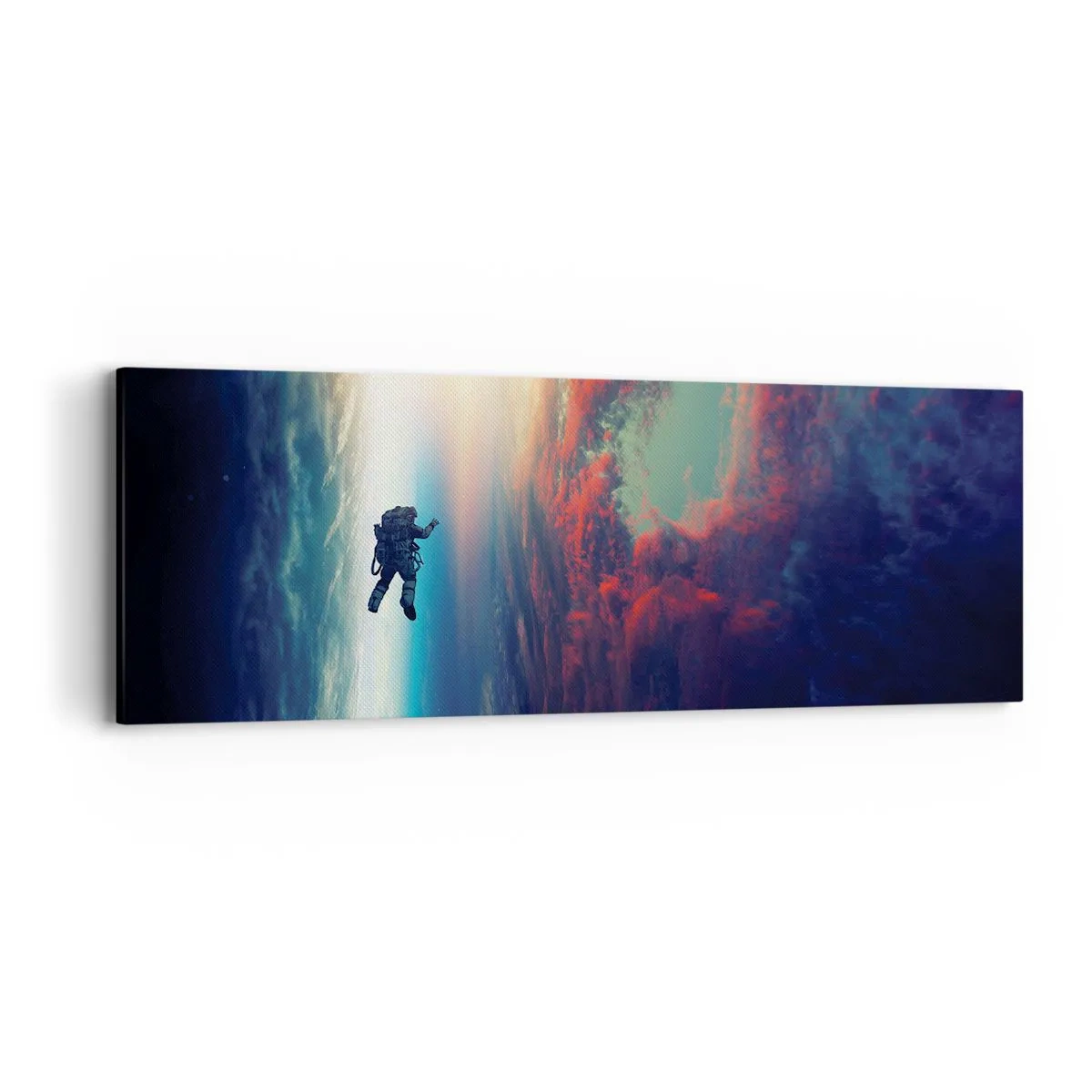 Canvas picture - Confronting the Universe - 90x30 cm