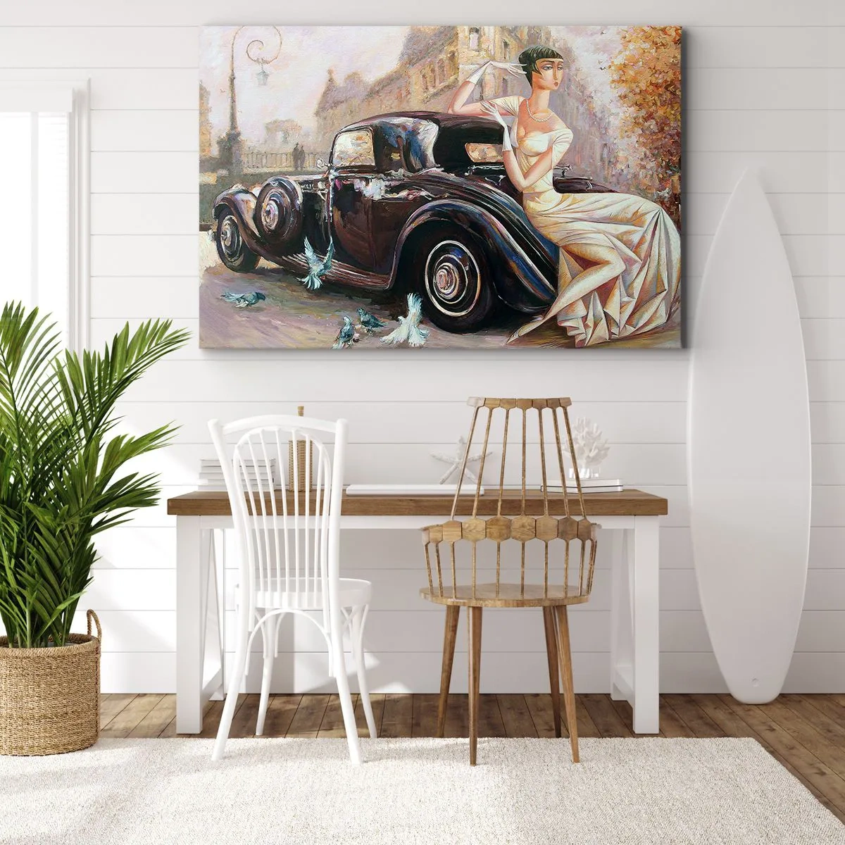 Canvas picture - Elegance - Retro Style - 120x80 cm