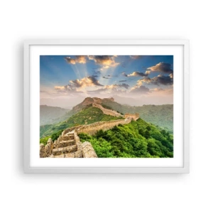 Poster in white frmae - Neverending Grandeur - 50x40 cm