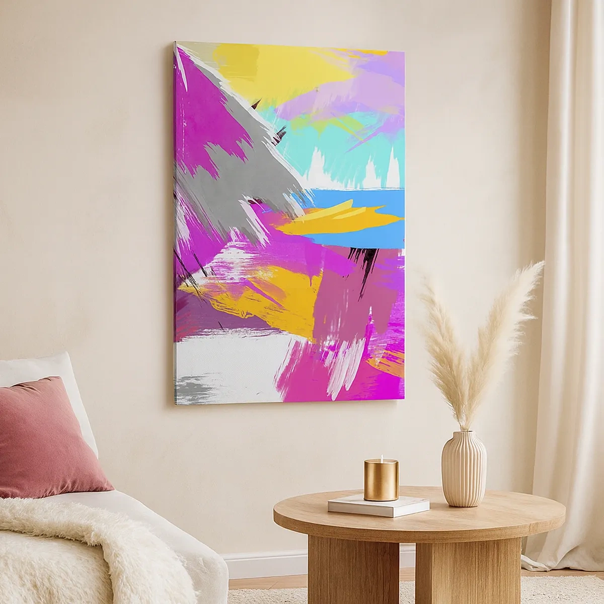 Canvas picture - One More Stroke - 50x70 cm