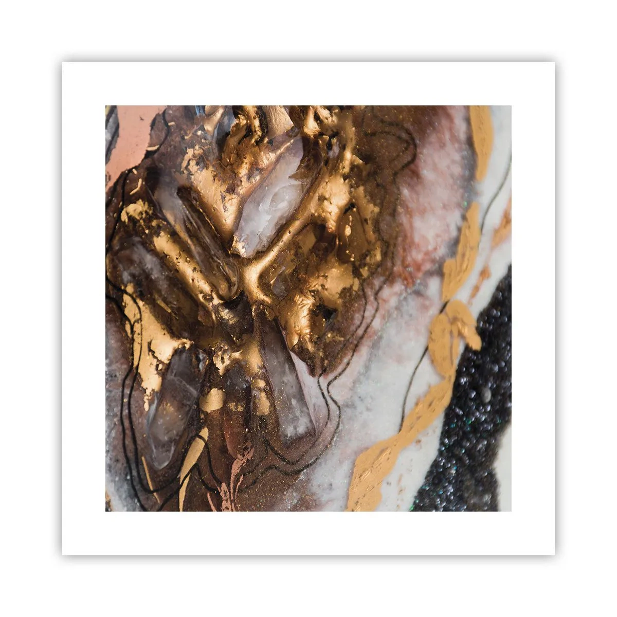 Poster - Element of the Earth - 40x40 cm