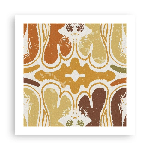 Poster - Sentimental Abstract - 50x50 cm