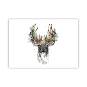 Poster - In Christmas Attire - 100x70 cm