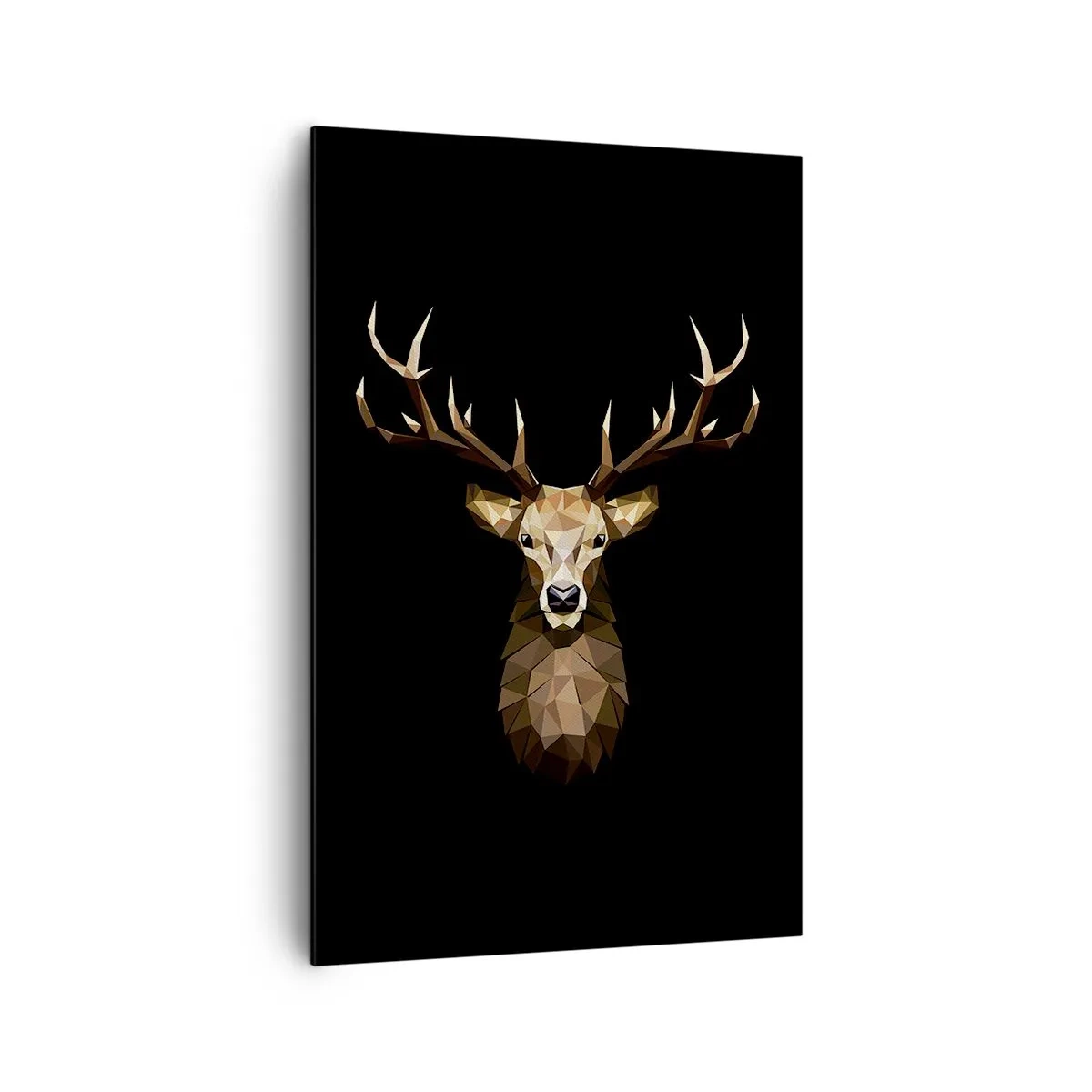 Canvas picture - Cubist Deer - 80x120 cm