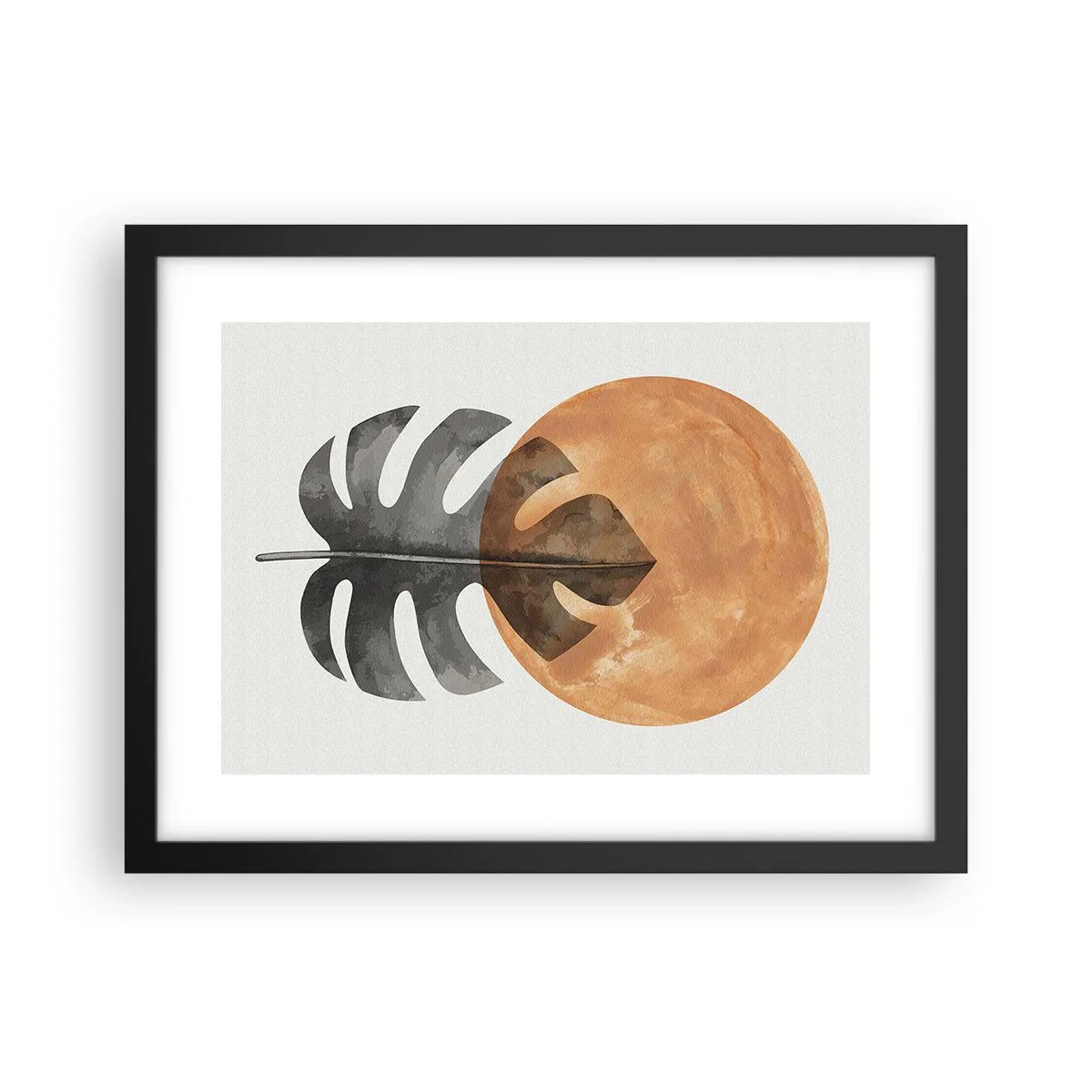 Poster in black frame - Always the Sun - 40x30 cm