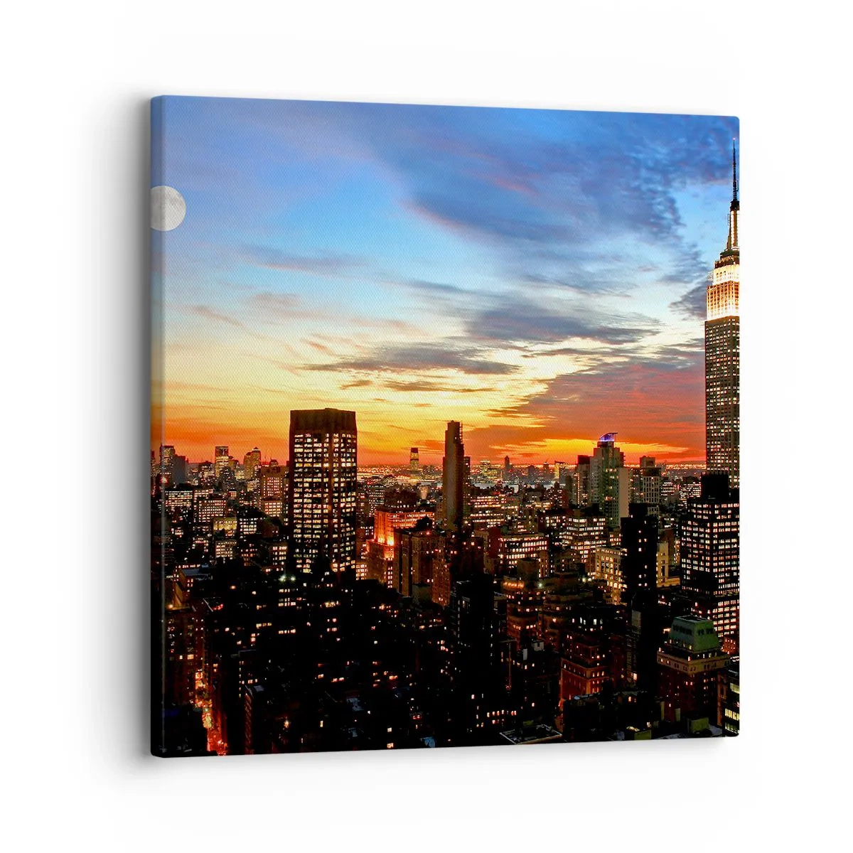 Canvas picture - Starry American Night - 30x30 cm