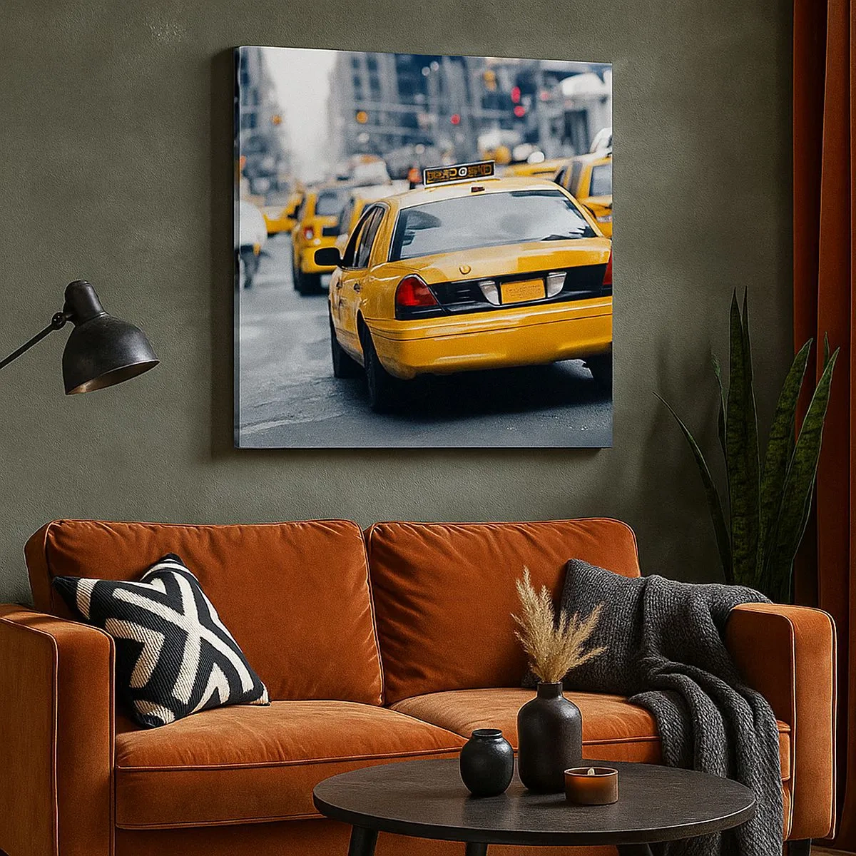 Canvas picture - Only in this City - 30x30 cm