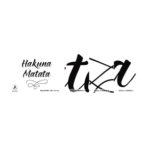 Photo Wallpaper Sample Self-Adhesive Deluxe Sticker - Best Advice - Typography, Affirmation, Maxim - 100x30 cm