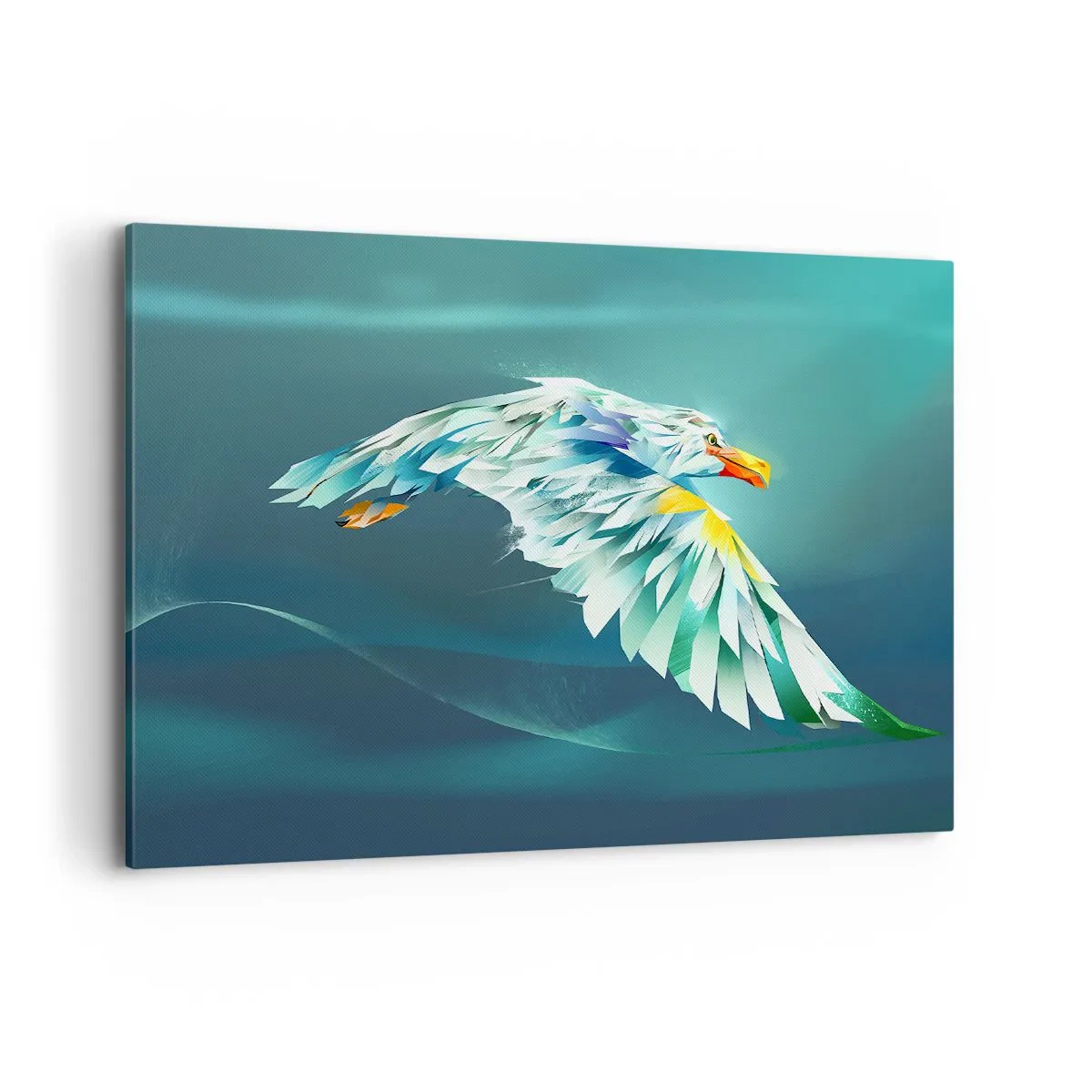 Canvas picture - Flight of an Eagle - 100x70 cm