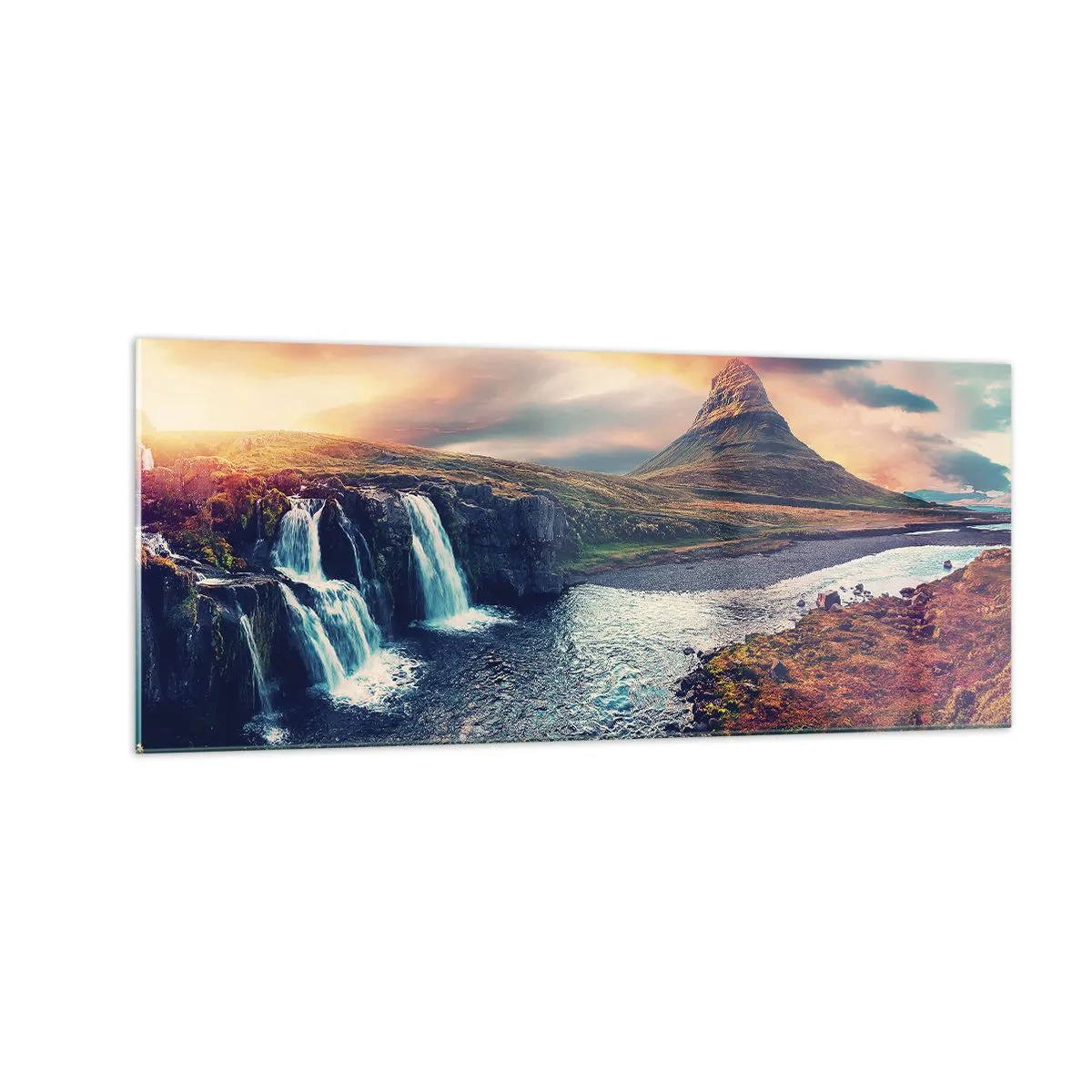 Glass picture - In Majesty of Nature - 100x40 cm