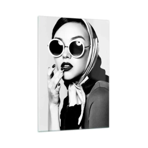 Glass picture - Greetings from the 60-ies - 70x100 cm