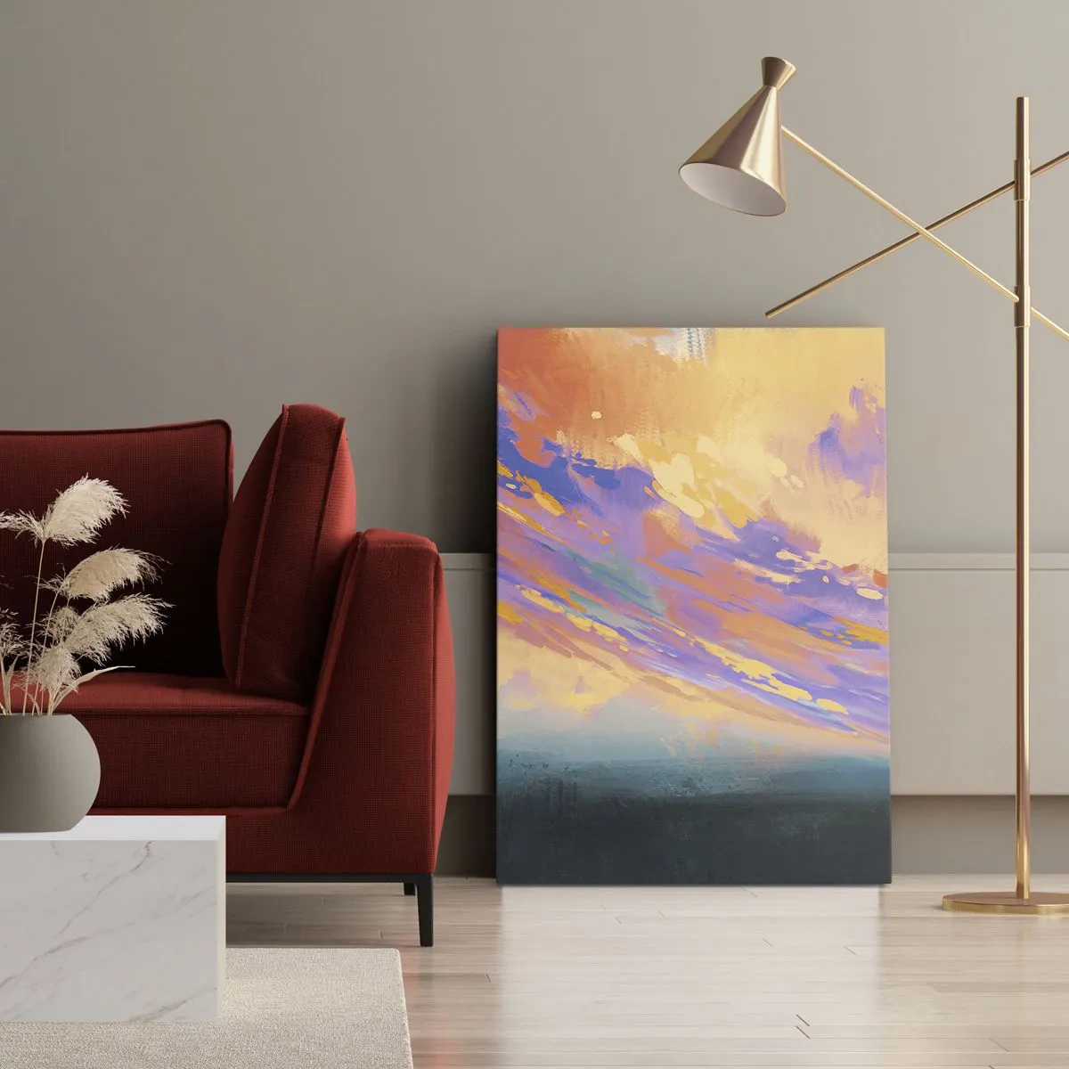 Canvas picture - Power of Attraction - 45x80 cm