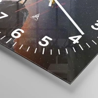 Clock face with numbers