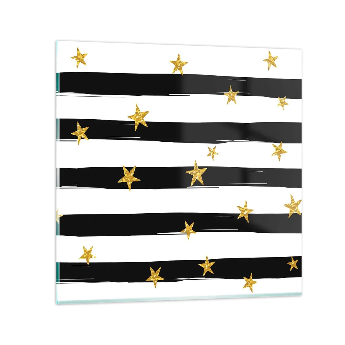 Glass picture - We Have All Been Born Under a Lucky Star - 70x70 cm