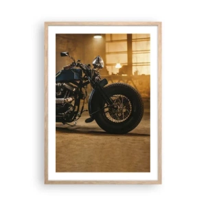 Poster in light oak frame - I Can Do Anything - 50x70 cm