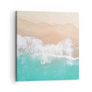 Canvas picture - Touch Full of Caress - 70x70 cm