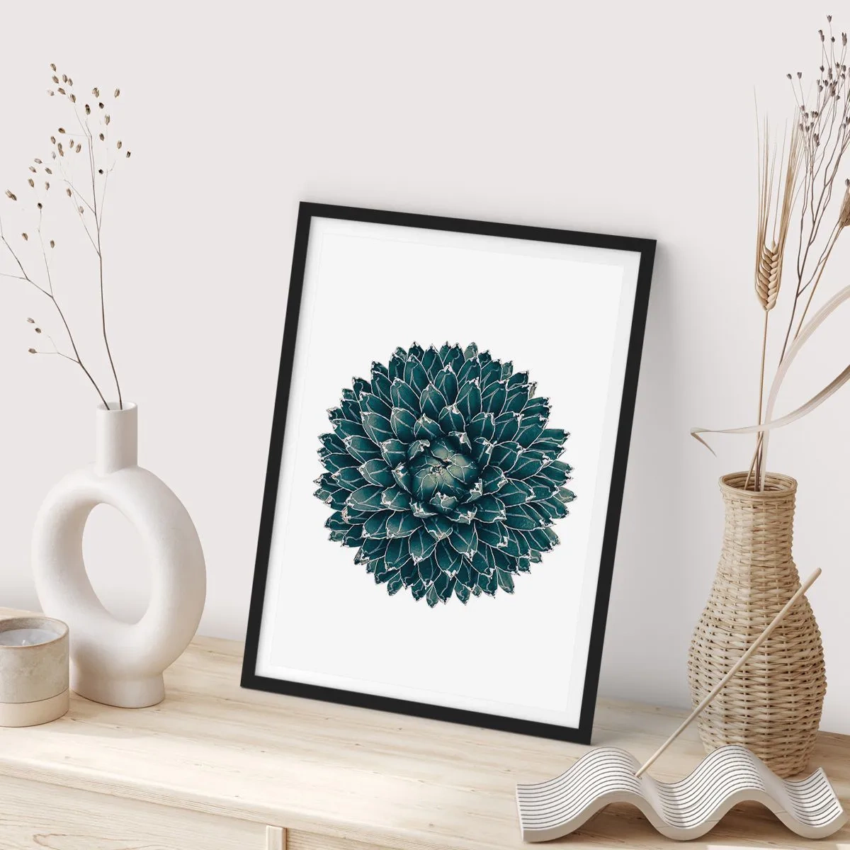 Poster in black frame - Star of the Desert - 61x91 cm