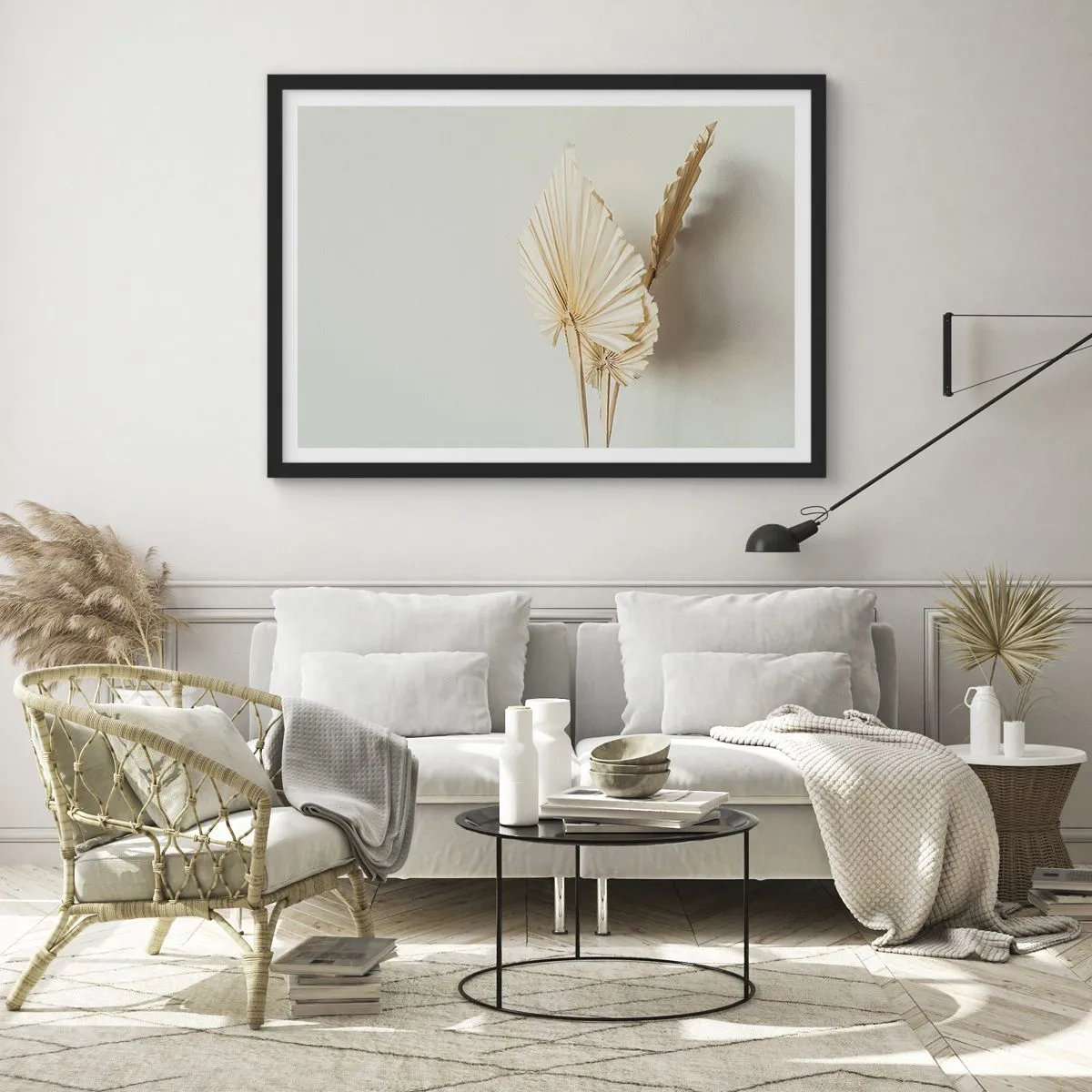 Poster in black frame - When It Needs Calming Down - 100x70 cm