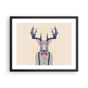 Poster in black frame - Fun Extravagance - 50x40 cm