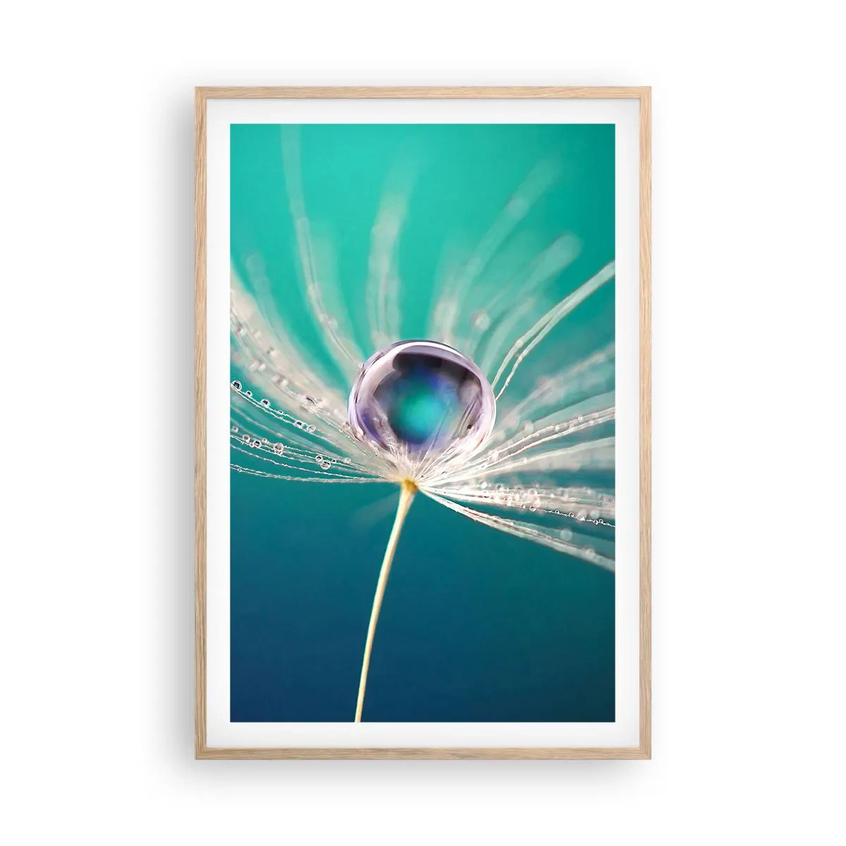Poster in light oak frame - Mystical Moment - 61x91 cm
