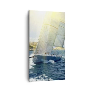 Canvas picture - Time to Leave the City - 45x80 cm