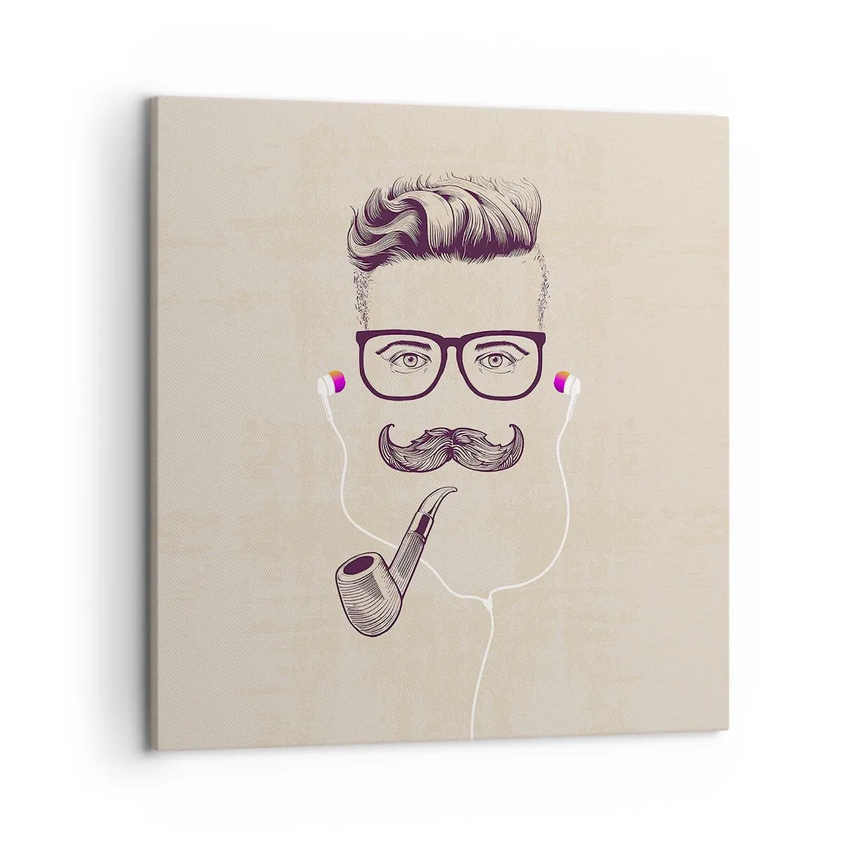 Canvas picture - A Real Man? - 50x50 cm