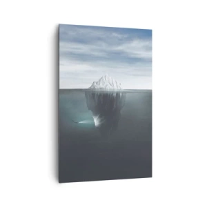 Canvas picture - Underwater Secret - 80x120 cm