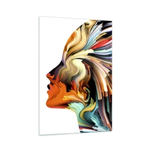 Glass picture - Explosion of Imagination - 70x100 cm