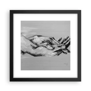 Poster in black frame - The Beginning… - 30x30 cm