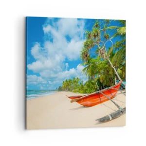 Canvas picture - Charm of the Tropics - 60x60 cm