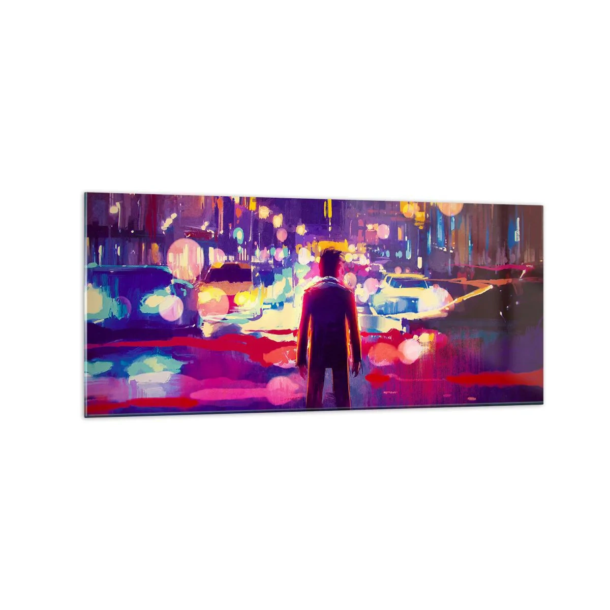 Glass picture - Immersed in Light - 120x50 cm
