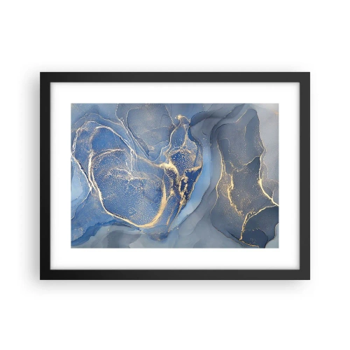 Poster in black frame - Gold Dust - 40x30 cm