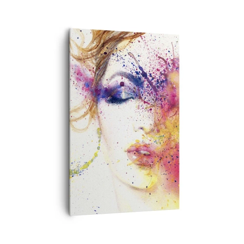 Canvas picture - Rainbow Dizziness - 80x120 cm